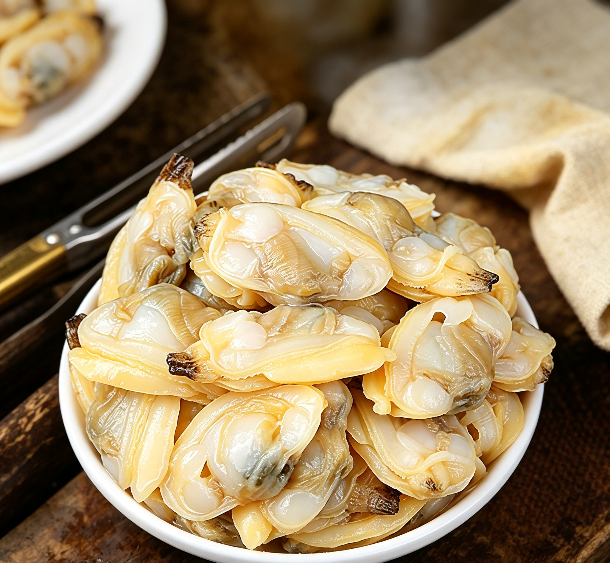 Freshly Prepared Scallops