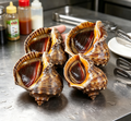 Fresh, Plump Sea Snails