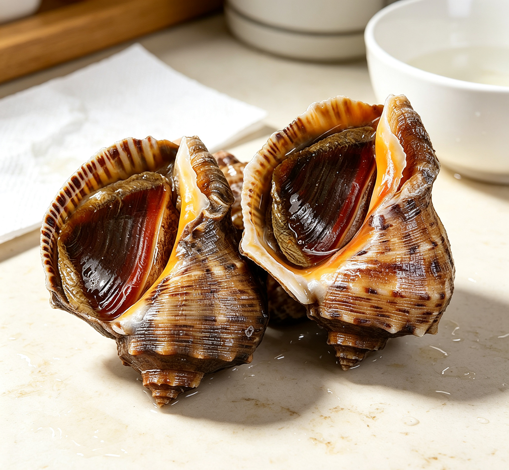 Fresh, Plump Sea Snails